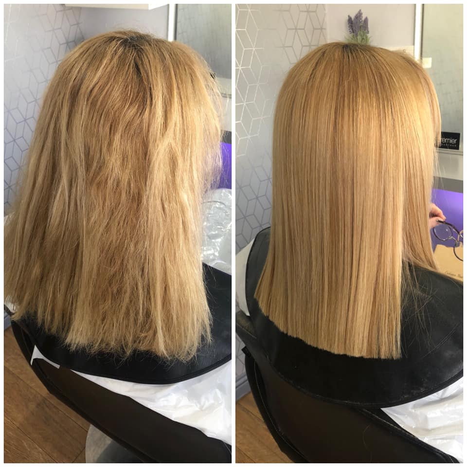 Keratin shop blow dry